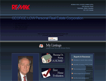 Tablet Screenshot of georgelow.com